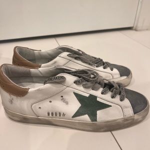 Golden Goose Super-Star Double Quarter Men Sz 40 Sneakers, US 7
